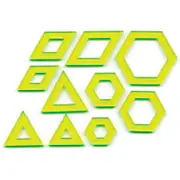 Quilting Patchwork Sewing Template Mini Hexagon Set 10 Pieces