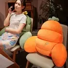 Sit Pillow Backrest Support Pillow Bed Pillow with Arm Support Zipper for Sofa
