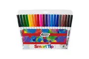 Texta Smarttip Colouring Markers Assorted Wallet 20