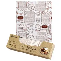 在飛比找momo購物網優惠-【WAX PAPER】食品包裝紙 防油蠟紙 白色報紙(日本製