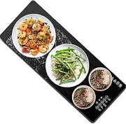 Electric Hot Plate with 3 Heating Modes，Multifunctional Warming Tray，Small Heating Plate for Family Use