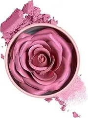 Rose Blush - Flower Blush - 3D Rose Petal Rouge for Women and Girls Lightweight Buildable Cheek Color Face Blusher for Gathering