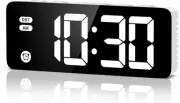 Digital Alarm Clock, Alarm Clocks for Bedrooms, 5.8" LED Digital Clock for Heavy