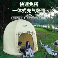 在飛比找樂天市場購物網優惠-戶外登山露營帳篷 流馨渝戶外充氣帳篷便攜式速開露營野營野餐帳