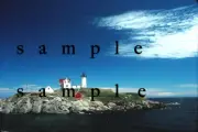 NUBBLE LIGHTHOUSE, MAINE - KODACHROME COLOR SLIDE - ONE OF A KIND