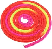 Generic Rainbow Color Artistic Gymnastics Rope Exercise Fitness Rope, Type 3