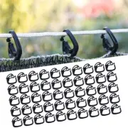 Hooks Shade Clips Black Fence Netting Clips Plastic Removable Shade Cloth Clamps