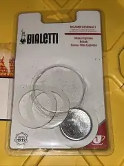 BIALETTI MOKA EXPRESS DAMA BREAK EASY NEW SEALED New 3 Cup Replacement Parts