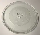 Microwave Turntable Glass Plate Three Cog Drive - 255mm - Coachman Caravan MWP2
