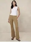 Banana Republic Sizes 10 14 Or 16 Authentic Chino Bootcut Cargo Pant Tannin