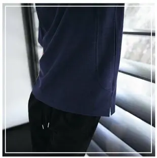FINDSENSE MD 韓國 潮 男 時尚 純色素面 水洗 下擺開叉 短袖T恤 特色T恤 打底衫 上衣