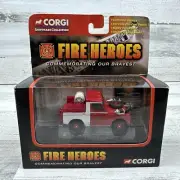 Corgi Fire Heroes Land Rover City Of Bath ￼Fire Brigade Vehicle.
