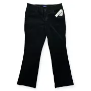 NWT Dockers Corduroy Pants Womens Size 10 Favorite Fit Mid Rise Bootcut Black