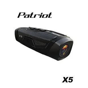 PATRIOT愛國者 X5 前後雙鏡 4小時續航 FHD1080P WIFI版 行車記錄器(內附 32G記憶卡)