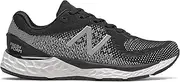 [New Balance] Fresh Foam Women's Running Shoes, Black with White