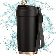 Smart Water Bottle - Smart Coffee Cups with Temperature Control | Dishwasher Safe Spill-Proof Stainless Steel Liner, Long-Lasting Insulation Reusable Coffee Cups for Women Men