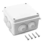 Wwxx XHX Junction box , IP65 in ABS plastic , exterior waterproof , White , 100 x 100 x 70 mm