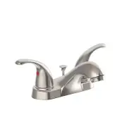 PROFLO PFWSC1247 1.2 GPM Centerset Bathroom Faucet - Nickel