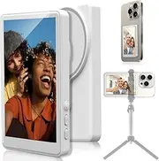 Vlog Selfie Monitor Screen for Phone, Magnetic Mount, 4 inch, Wireless Connection, Phone Rear Camera Selfie Monitor for Vlog Live Stream and TikTok