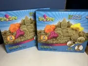 Two (2) Silly Sand Fun Beach Sets - Sensory Kids Sand Box Play Set