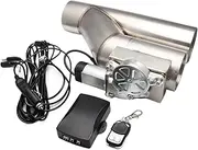 Car Silencers Universal 2.5'' 3" Electric Exhaust Cut Out Valve Y Pipe Exhaust Pipe Muffler With Wireless Remote Control Exhaust Muffler(2.5 inch)