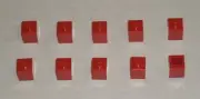 LEGO NEW 1x1 Red Brick (10x) 300521 Brick 3005