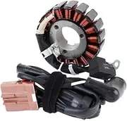 QCLCVBBFGW Generator Stator Coil Fit for Piaggio MP3 Hybrid MP3 X7 X8 XEvo 125 250 Vespa GTS300 GTS250 GTV250 Super 300 BV250 BV300 Beverly 250