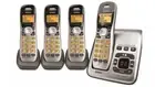 Uniden DECT 1735+3 Cordless Phone System, integrated digital answering machine