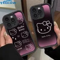 在飛比找蝦皮購物優惠-SAMSUNG 卡通 Hello kitty 軟天使眼手機殼