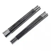 Universal Trampoline Fibre Glass Rods To Replace Top Pole / Metal Ring - W/ Caps -xx 10 feet