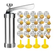Cookie Press Machine Biscuit Maker Cake Making Decorating Kitchen Tools Set