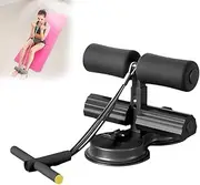 Ab Training Auxiliary Device, Portable Adjustable Sit up Core Exercise Equipment, Double Suction Cups Three Levels of Height, Multi-functional Workout Ab Machine for Home Gym