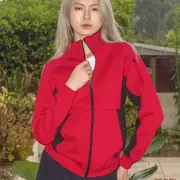 SQUAD - Ladies Plain Heavyweight Contrast High Neck Jacket