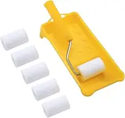 Ｂｅｓｇａ Small Paint Roller Detachable Painting Supplies for Walls Paintwork Cabinets