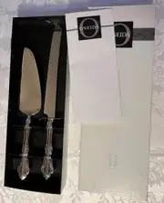 Michelangelo 2 Piece Cake Serving Set ~ 18/10 Stainless Steel NIB