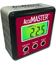 Calculated Industries 7434 AccuMASTER 2-in 1 Magnetic Digital Level Angle Finder