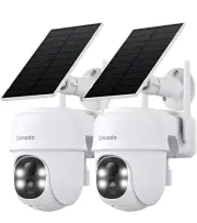 2K Cameras for Home Security-2.4G Wifi Outdoor Camera Wireless Solar/Battery