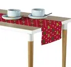 Christmas Trees Red Table Runners - 12"x72" or 14"x108"