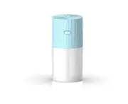 Creative Luminous Cup Simple Humidifier Bedroom Hydrating Instrument Car Office Bedroom Air Purification Humidifier-Blue