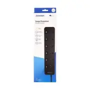 Jackson 6 Way Outlet Surge Protected Individually Switched Power Board PT1816