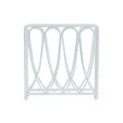 Basics by Mikasa - 5246372 Basics by Mikasa Victorian Loop Napkin Holder, 7 i...