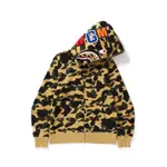 BAPE 1ST CAMO SHARK FULL ZIP HOODIE 元祖 黃迷彩 鯊魚外套S號