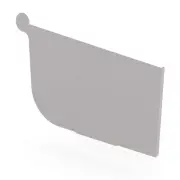 QLD NEW Stratco Quad Gutter 125 Stop End Birch