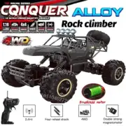 4WD RC Car 1:12 Off Road 4x4 Remote Control Cars Radio Truck Drift with Led Toy