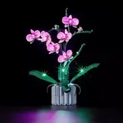 Led Lighting Kit for LEGO-- Compatible with Lego Creator Expert 10311 Orchid