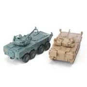 1/72 4D Tank Model DIY Assemble Vehicles Puzzles Tracked Crawler Chariot for