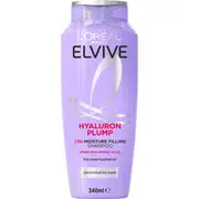 L'Oreal Paris Elvive Hyaluron Plump 72h Moisture Filling Shampoo 340mL