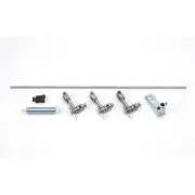 Edelbrock 1034 94 Carb Throttle Linkage Rod Kit, Triple Carb, Standard