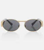 [Versace] Versace Medusa '95 oval sunglasses One size black