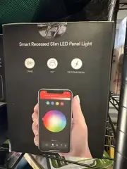(4) Smart LED Lights 5/6 Inch, WiFi Retrofit Can Recessed Lighting RGB